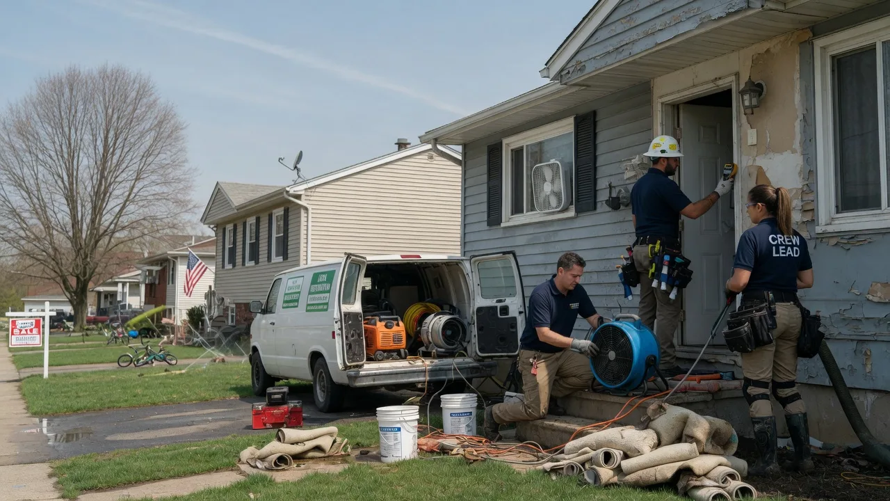 Flood Cleanup in Hurdsfield, ND near me