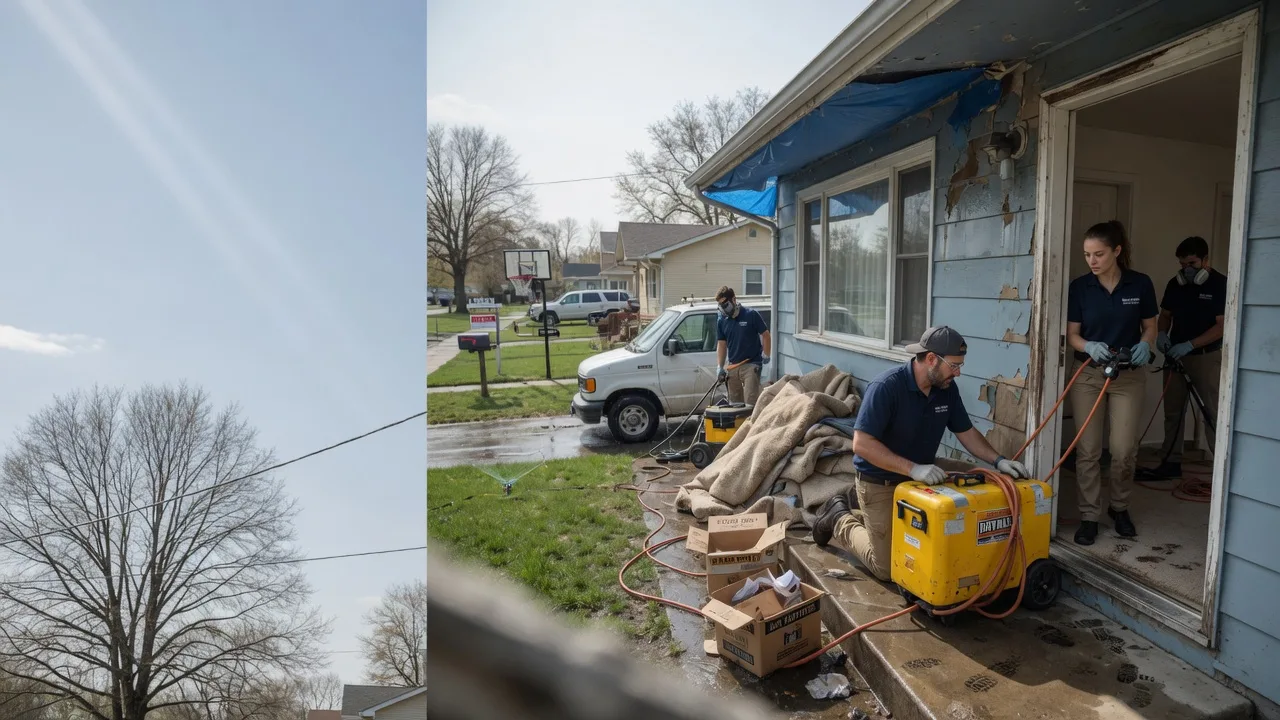 Basement Flood Cleanup in Hurdsfield, ND near me